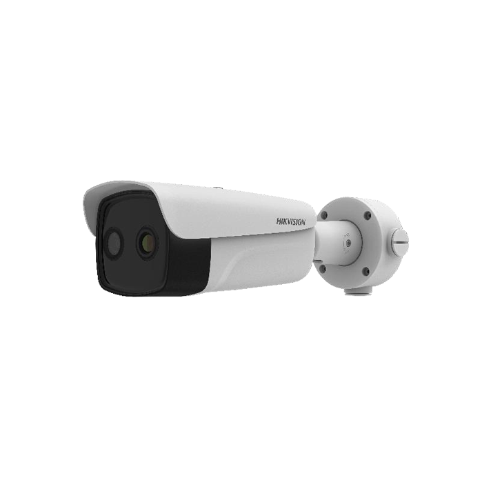 厂家直供 智能人体测温双光筒机摄像机 非接触式戴口罩可识别测温仪
