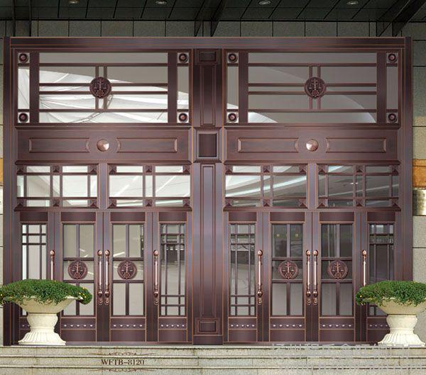 上海铜门厂家直销庭院铜门别墅铜门