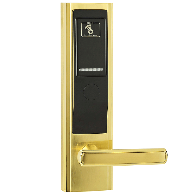 酒店门锁宾馆刷卡锁智电子锁宾馆感应磁卡锁电子感应锁i