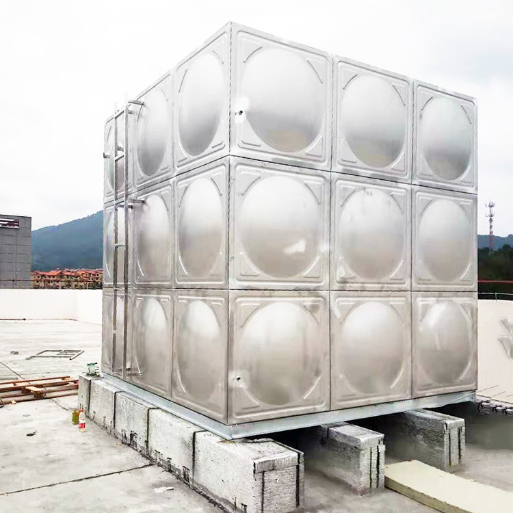 安徽厂家供应方形不锈钢水箱 方形单层水箱保温水箱