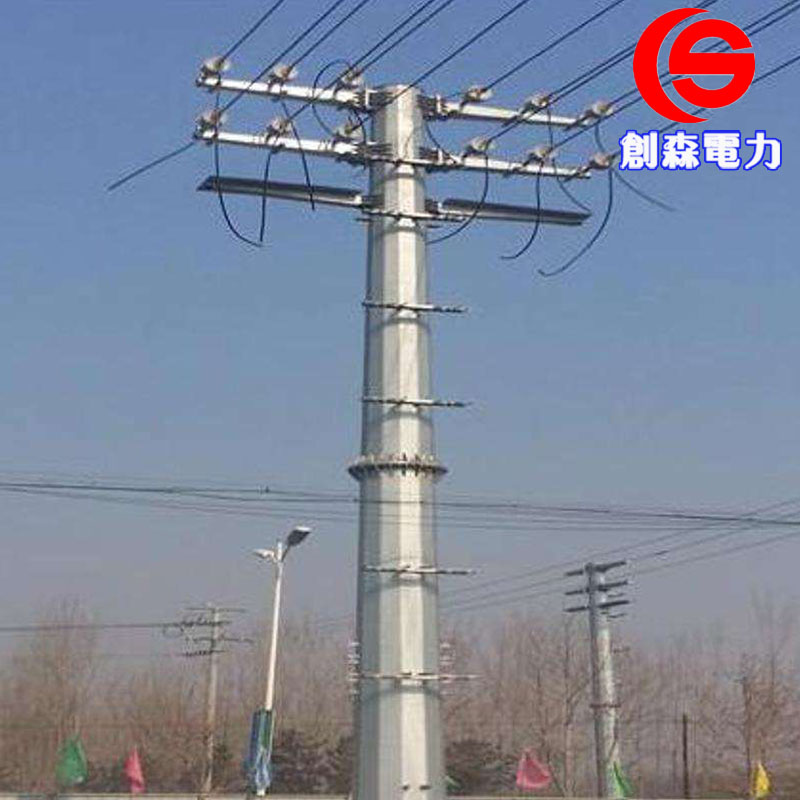 厂家供应输电线铁塔 钢杆架线塔 高压电力通信铁塔