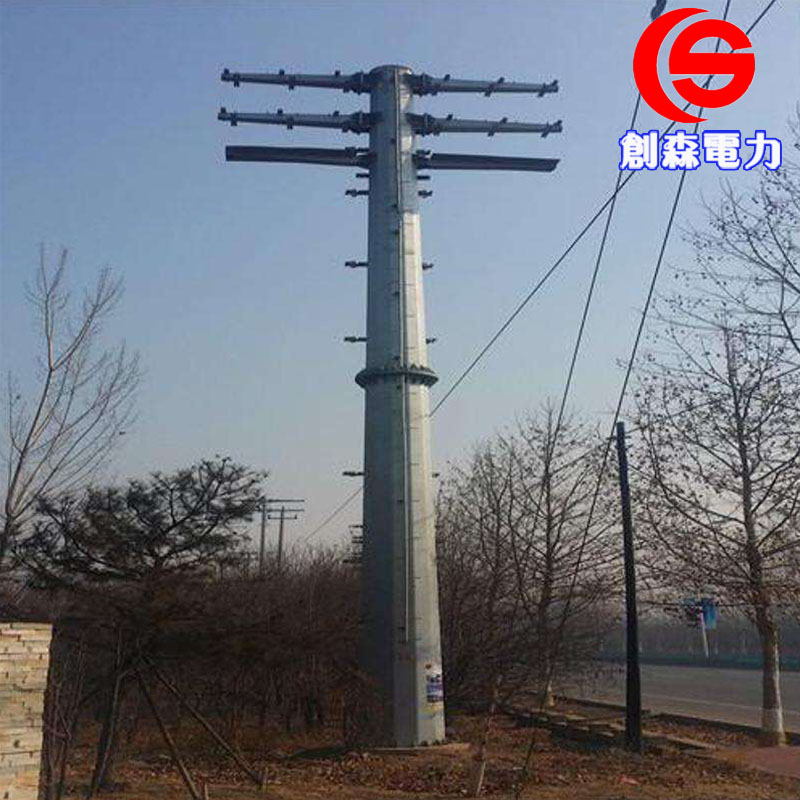 承接电力钢杆基础打桩 12.5米电力钢杆 电力钢杆打
