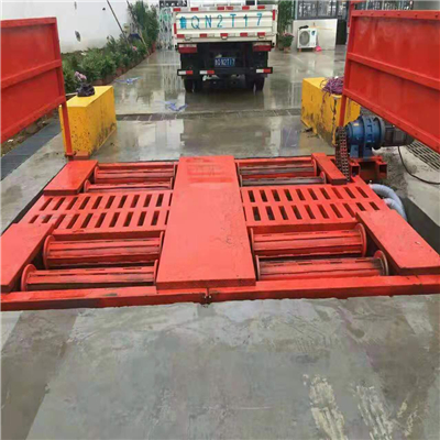 重庆沙坪坝区工地车辆洗车机施工图