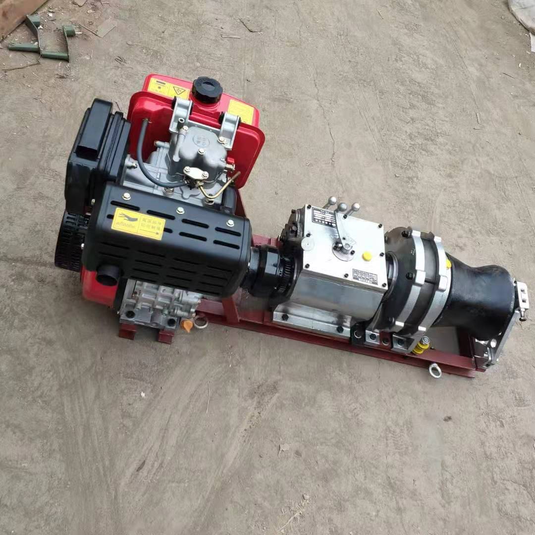 阳泉市电动汽油柴油绞磨机3吨电力牵引机