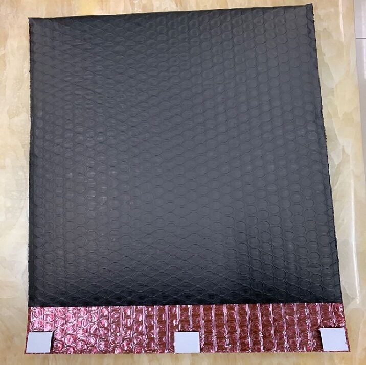 黑色导电膜复红色汽泡袋,印刷珠光膜/共挤膜/网格膜/屏