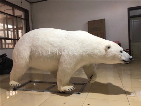 租赁仿真北极熊展览模型