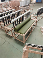 天津实木卡座定制 卡座定制安装 实木沙发 沙发桌椅组