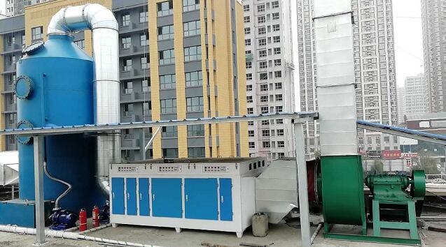 辽宁八鑫环保废气治理设备沈阳光氧光催化废气处理机