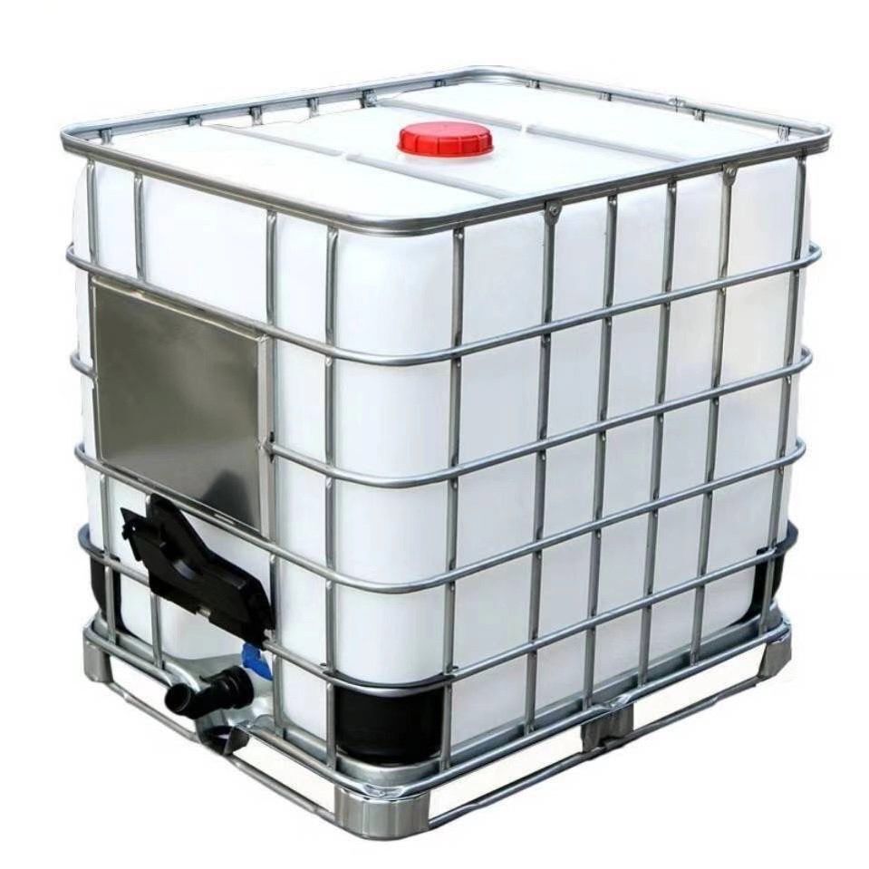 供应白色塑料吨桶/1000L耐酸碱化工桶/1000L
