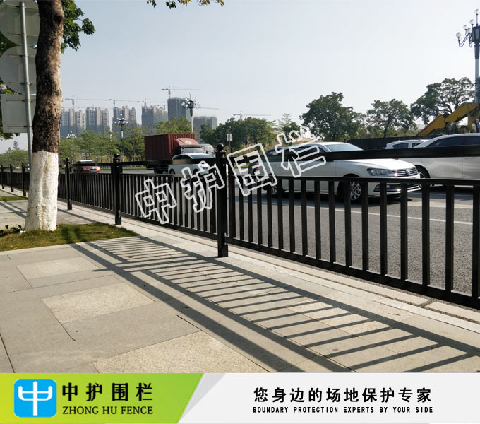 广州人和公路护栏 人车分隔栏杆按图定做