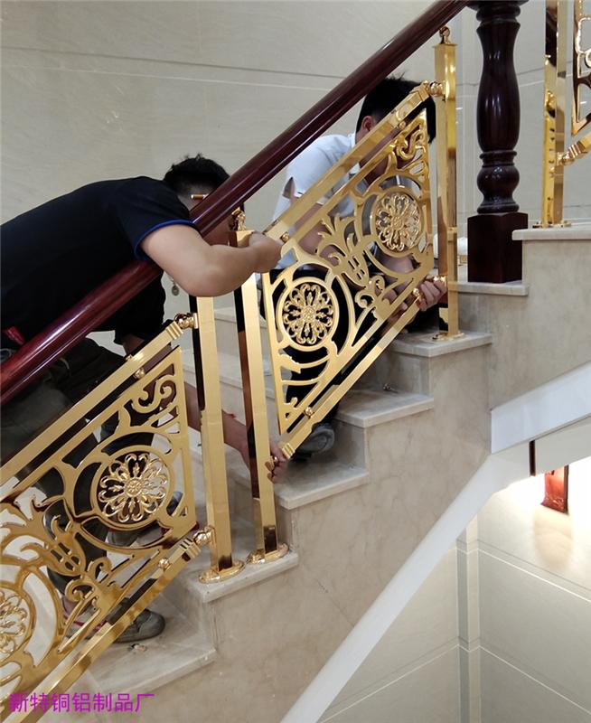 上海铜艺楼梯扶手的质量