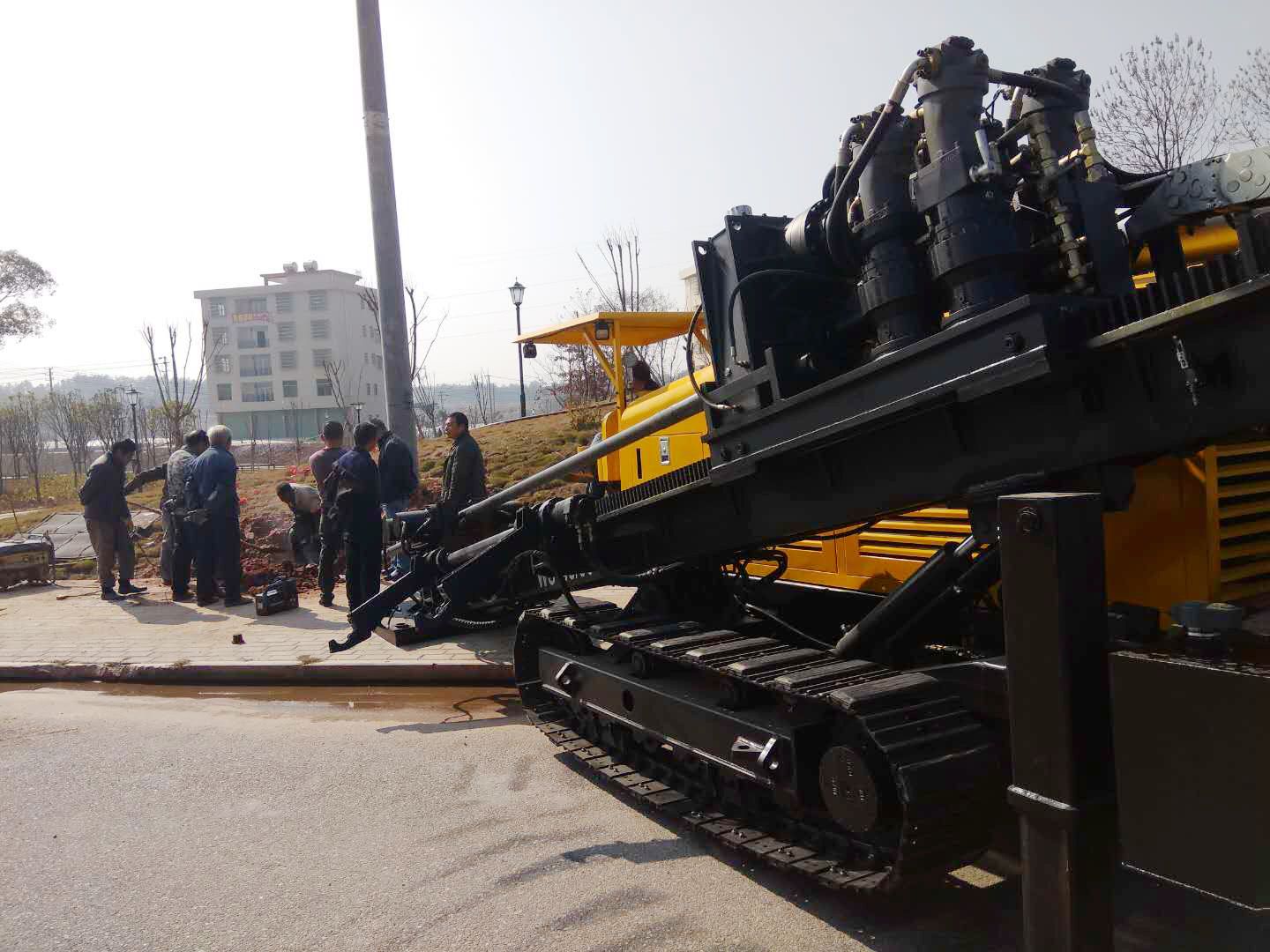 深圳市威仕博钻机水平定向钻非开挖铺管导向WS-40T