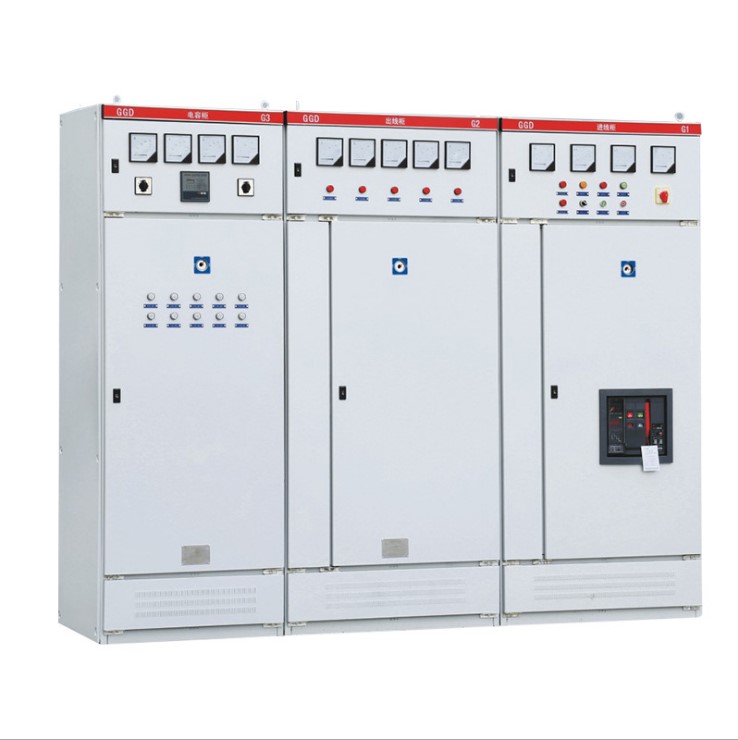 GGD交流低压配电柜 固定式开关柜成套定制 落地式电源进线柜