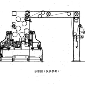 南京力普工位龙门式分切机,最大幅宽2.4米