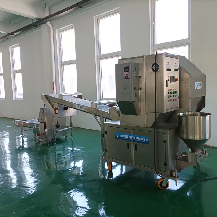 山东济南金沃厂家生产全自动多功能春卷皮机厂家