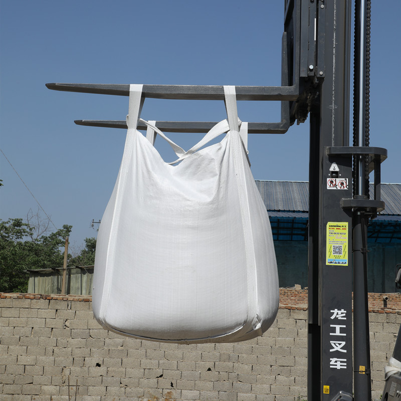 白色加厚吨包袋 白集装袋厂家直发优质承重袋 PP全新料吨包