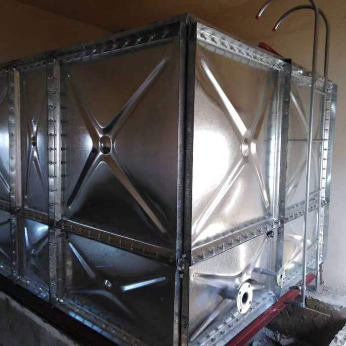 装配式镀锌钢板水箱/镀锌钢板保温水箱  现场安装