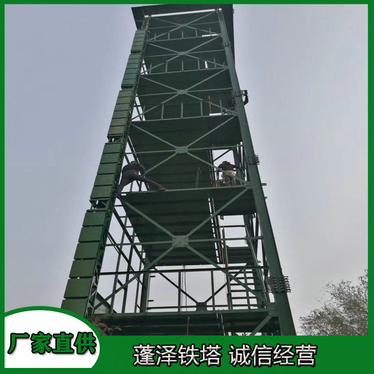 攀岩训练塔 消防体能训练铁塔 单窗消防训练塔