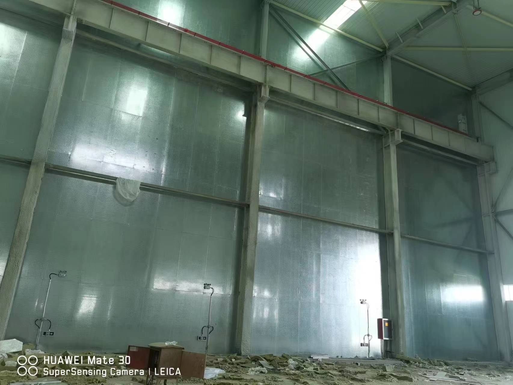 电池厂车间污水处理厂用抗爆墙 纤维水泥复合钢板 压力板安装方便