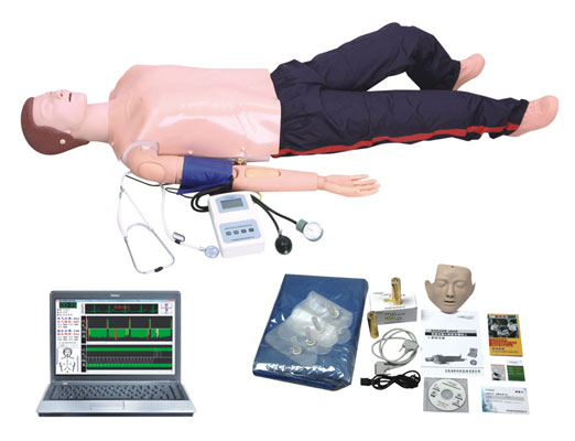 电脑高级功能急救训练模拟人(心肺复苏CPR与血压测量