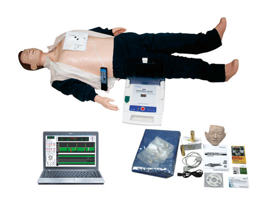 电脑高级心肺复苏、AED除颤仪模拟人(计算机控制,二