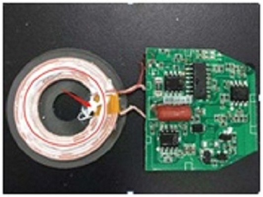 电动牙刷无线充电器感应线圈热量传导热硅脂