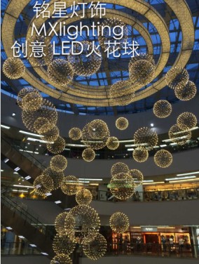 中山圆球灯厂家批发新款创意时尚餐厅LED星球灯圆球吊灯批发