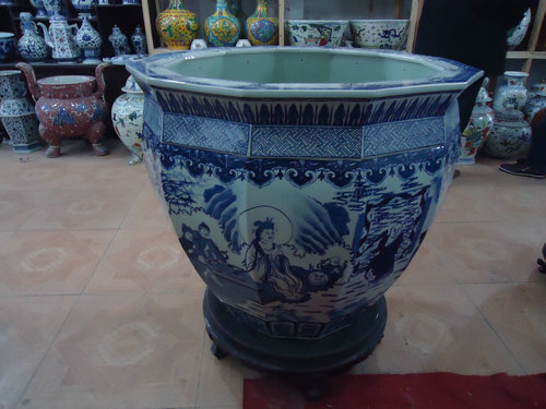 日式温泉泡澡缸陶瓷大水缸