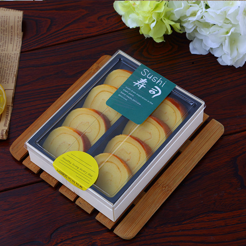 高档精美寿司盒木制烘焙包装盒定制批发