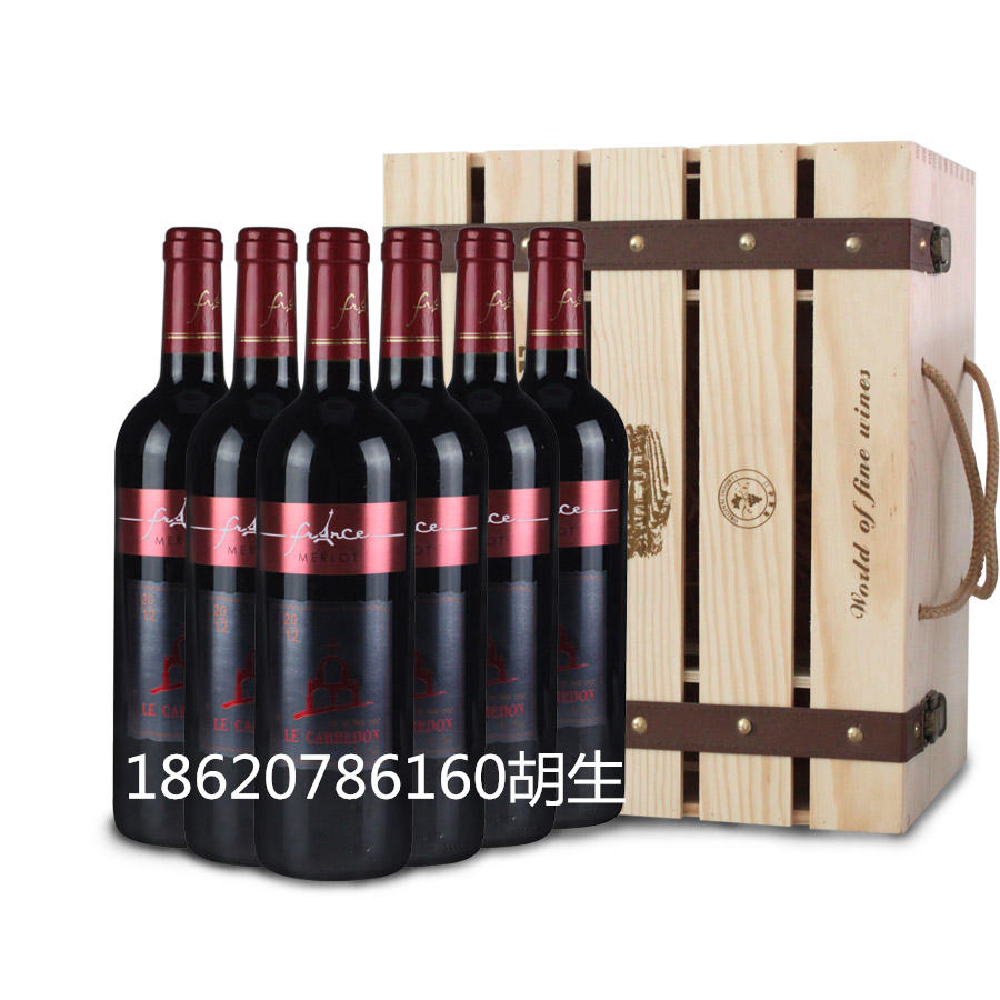 法国红酒批发 法国佳禾美乐窖藏干红价格 图片