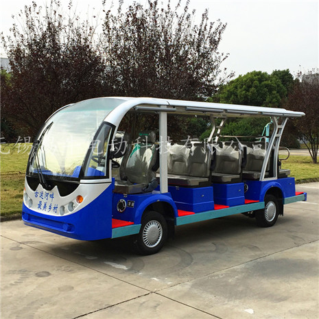北京生态园游览车价格,14座旅游观光车