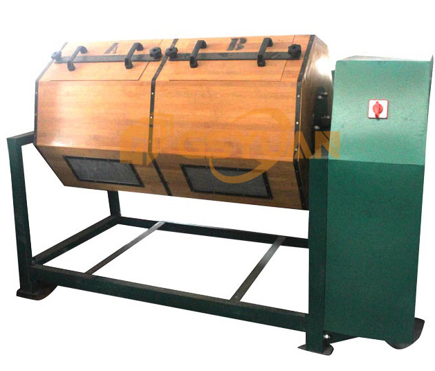 东莞塘厦塑胶艺术品磨光机 广盛源机械品质干式滚桶机