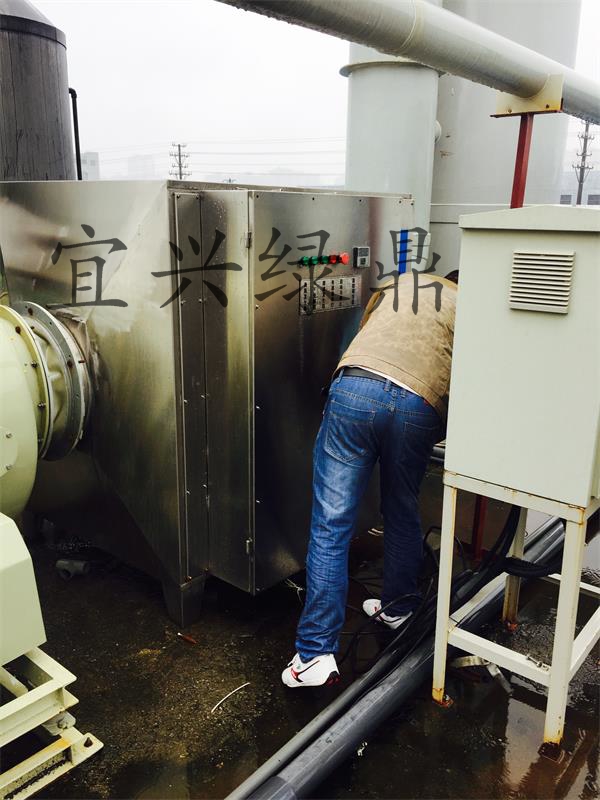 北京UV光解低温等离子设备 绿鼎环保 泵站除臭设备