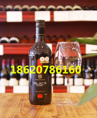 葡萄酒 澳洲曼克根黑牌西拉批发型号 代理