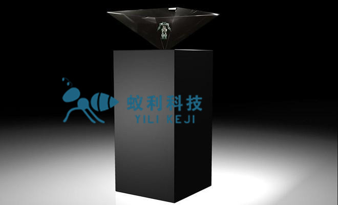 内蒙古厂家定制一套全息设备多少钱 黑龙江大型全息投影展示柜价格 新疆全息橱窗玻璃批发