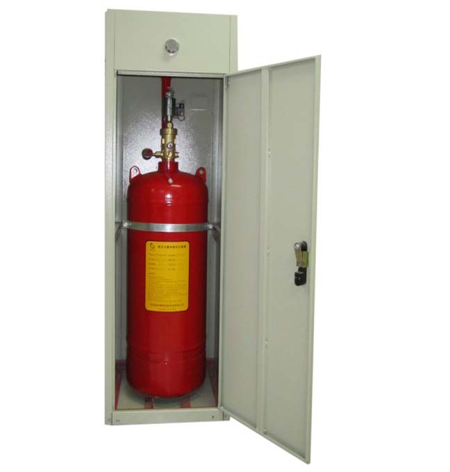柜式七氟丙烷灭火装置(单瓶组)/西安机房专用灭火设备