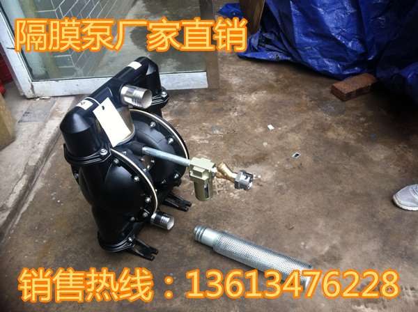 巴中乐山隔膜泵BQG120-0.2隔膜泵防爆气动隔膜泵