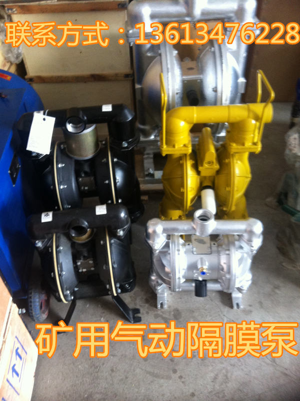 徐州宿迁隔膜泵BQG375-0.5隔膜泵排污气动隔膜泵
