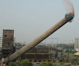 广州市锅炉房砖烟筒整体拆除公司