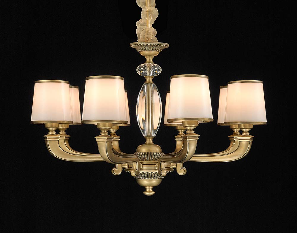 金枝玉叶水晶灯,现代简约风格、欧式风格吸顶灯