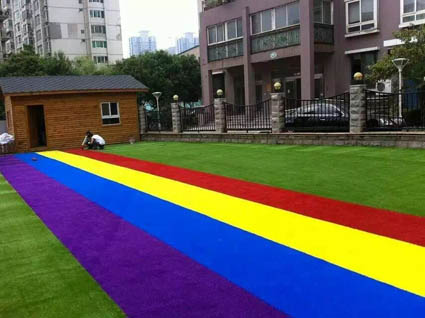 台州促销幼儿园人造草坪