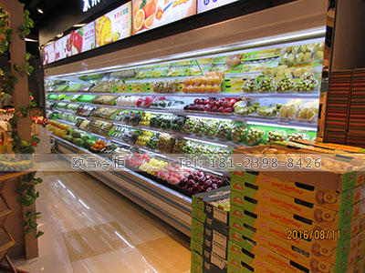上海超市专用水果蔬菜柜大致多少钱一台