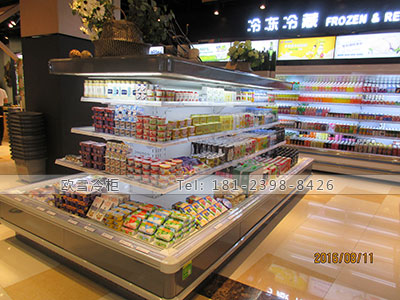 上海超市专用水果蔬菜柜大致多少钱一台