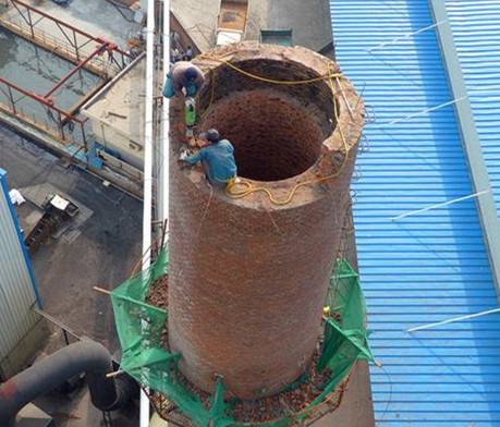 新闻:鄂州钢筋混凝土烟囱整体拆除公司团结进取