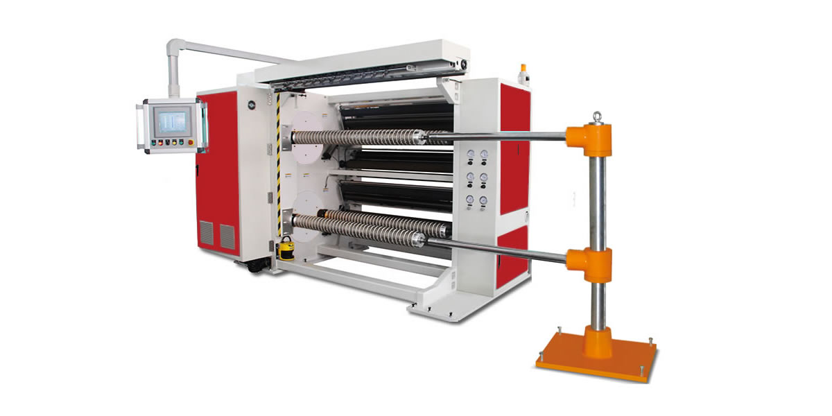 	南京力普轴式预涂膜分切机,幅宽2.4米
