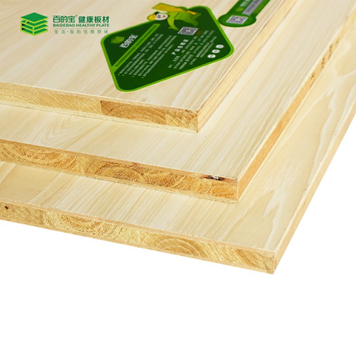 核桃木板材百的宝E0杉木生态板