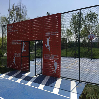 济南飞鹰球场围网 体育场围网 篮球场围网施工