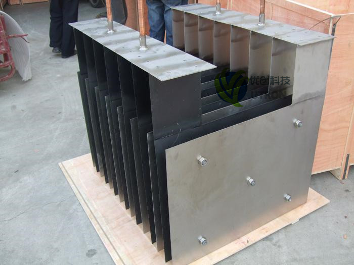 电化学水处理电极 电催化水处理钛电极阳极板