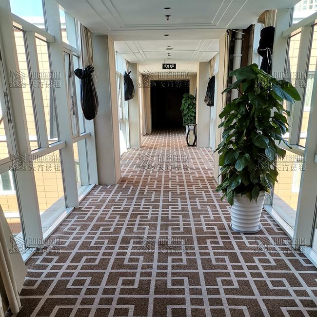 新西兰羊毛酒店走廊地毯定制厂家直销