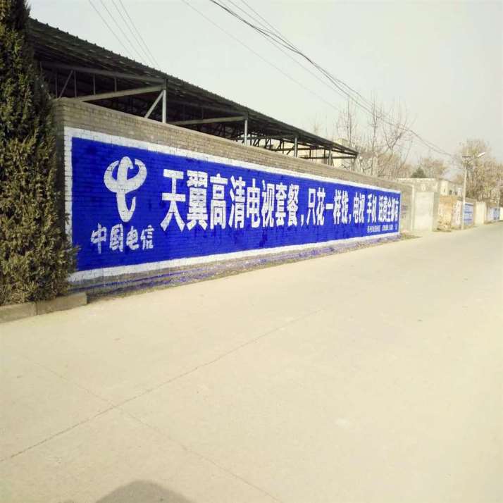 新津县户外墙体广告发布争当企业下乡排头兵